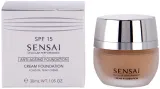 Sensai Cellular Performance Cream Foundation - Кремовое тональное средство SPF 15, 30 мл, оттенок CF 13 Warm Beige — фото 2
