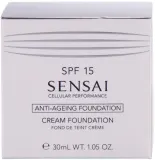 Sensai Cellular Performance Cream Foundation - Кремовое тональное средство SPF 15, 30 мл, оттенок CF 13 Warm Beige — фото 4