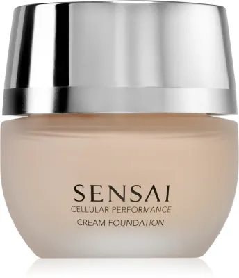 Sensai Cellular Performance Cream Foundation - Кремовое тональное средство SPF 15, 30 мл, оттенок CF 12 Soft Beige
