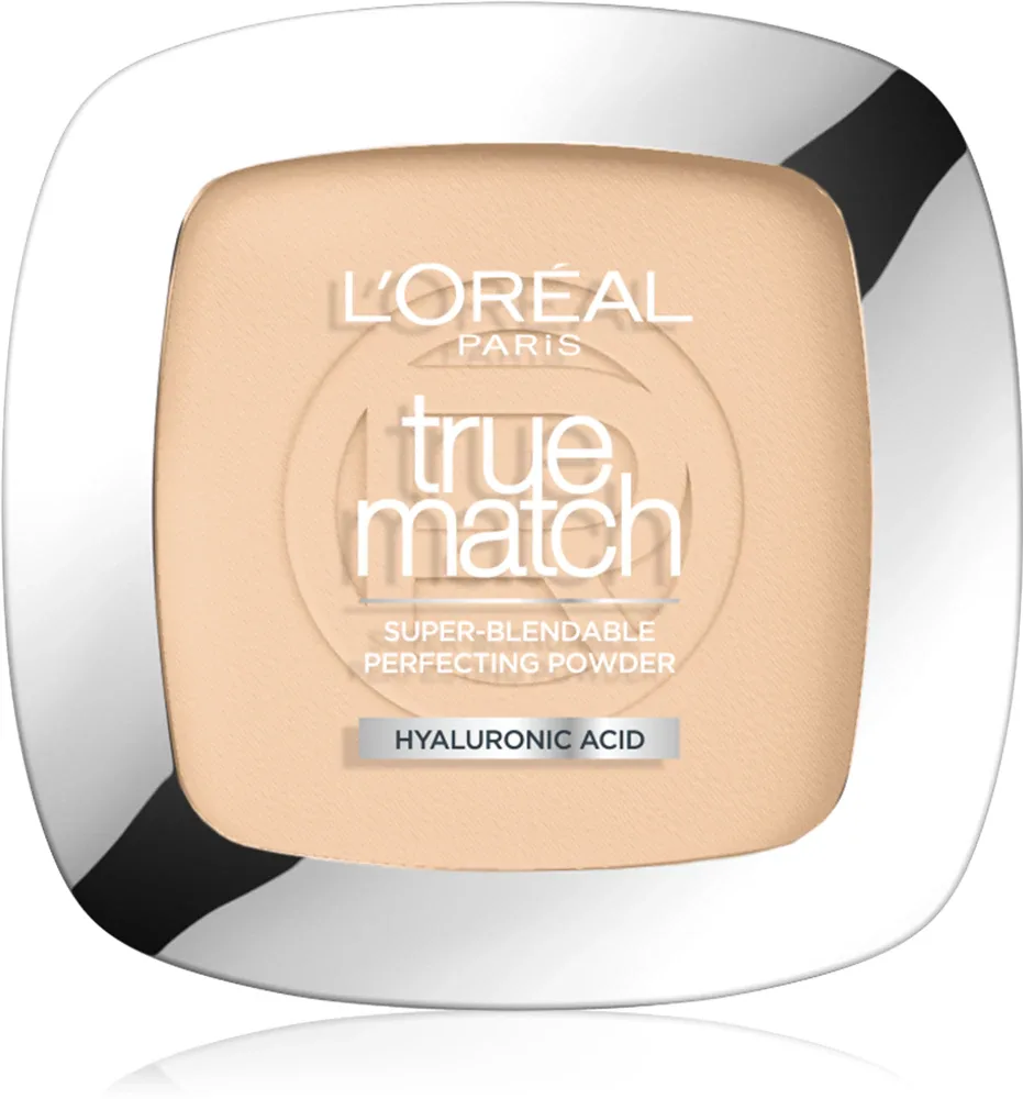 L’Oreal Paris True Match - Пудра в компакте, 9 г, оттенок 1R/1C Rose Ivory