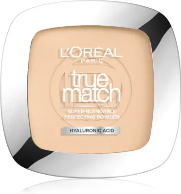 L’Oreal Paris True Match - Пудра в компакте, 9 г, оттенок 1R/1C Rose Ivory