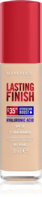 Rimmel Lasting Finish 35H Hydration Boost - Тональный флюид с SPF 20, увлажняющий, 30 мл, оттенок 001 Pearl