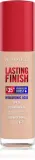 Rimmel Lasting Finish 35H Hydration Boost - Тональный флюид с SPF 20, увлажняющий, 30 мл, оттенок 010 Rose Ivory — фото 1