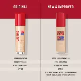 Rimmel Lasting Finish 35H Hydration Boost - Тональный флюид с SPF 20, увлажняющий, 30 мл, оттенок 201 Classic Beige — фото 7