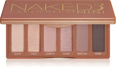 Urban Decay Naked3 Mini palette - Палетка теней для век, 1 шт