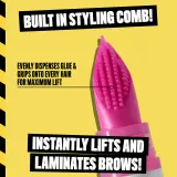 NYX Professional Makeup The Brow Glue Crazy Lift - Долговременный гель для бровей, 7 мл — фото 3