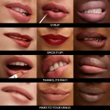 MAC Cosmetics Lustreglass Sheer-Shine Lipstick - Блестящая помада, 3 г, оттенок Syrup — фото 6