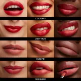 MAC Cosmetics Lustreglass Sheer-Shine Lipstick - Блестящая помада, 3 г, оттенок Hug Me — фото 5