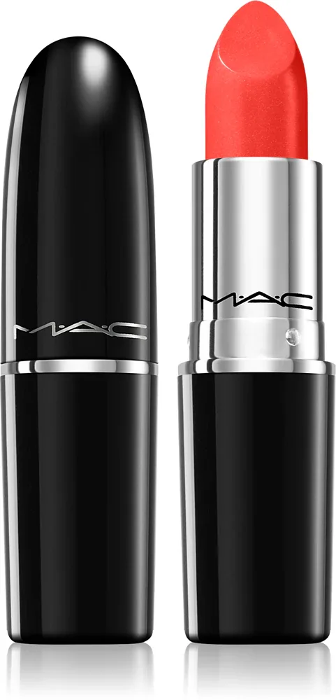 MAC Cosmetics Lustreglass Sheer-Shine Lipstick - Блестящая помада, 3 г, оттенок Kissmet