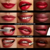 MAC Cosmetics Lustreglass Sheer-Shine Lipstick - Блестящая помада, 3 г, оттенок PDA — фото 6