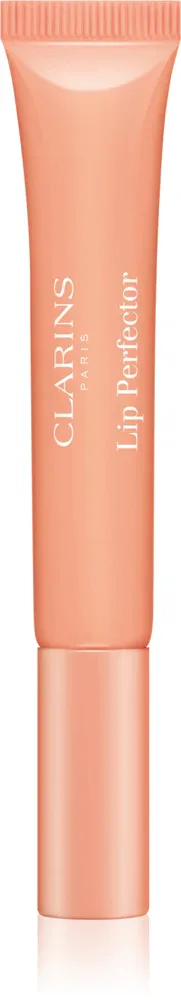Clarins Lip Perfector Shimmer - Блеск для губ с увлажняющим действием, 12 мл, оттенок 02 Apricot Shimmer