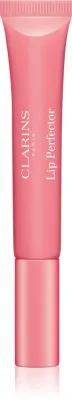 Clarins Lip Perfector Shimmer - Блеск для губ с увлажняющим действием, 12 мл, оттенок 01 Rose Shimmer