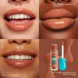 NYX Professional Makeup Lip IV - Длительный блеск для губ с увлажняющим действием, 5 мл, оттенок 01 - CARAMEL DRIP — фото 8
