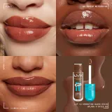 NYX Professional Makeup Lip IV - Длительный блеск для губ с увлажняющим действием, 5 мл, оттенок 03 - SPLASH N SPICE — фото 5