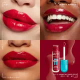 NYX Professional Makeup Lip IV - Длительный блеск для губ с увлажняющим действием, 5 мл, оттенок 11 - REDY SET WET — фото 7