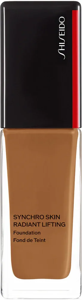 Shiseido Synchro Skin Radiant Lifting Foundation Advanced - Розовое основание с лифтинг-эффектом SPF 30, 30 мл, оттенок 440 Amber