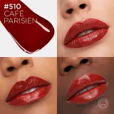 L’Oreal Paris Infaillible Laque Resistance - Долговременная помада в жидкой форме, увлажняющая и придающая блеск, 4.3 мл, оттенок 510 Cafe Parisien — фото 2