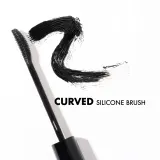 NOBEA Festive 3D Waterproof Mascara - Водостойкая тушь для ресниц, утолщающая, 8 мл — фото 5