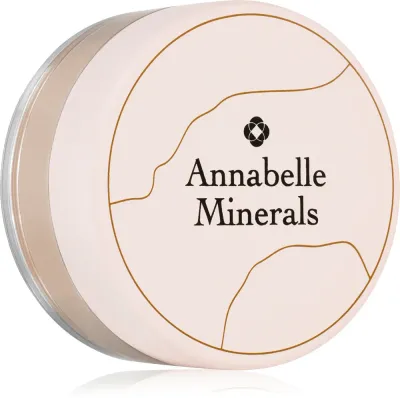 Annabelle Minerals Coverage Mineral Foundation - Минеральный порошковый тональный фонд, придающий идеальный вид, 4 г, оттенок Natural Light