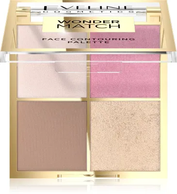 Eveline Cosmetics Wonder Match - Палетка многофункциональная 4 в 1, 10.8 г, оттенок 01