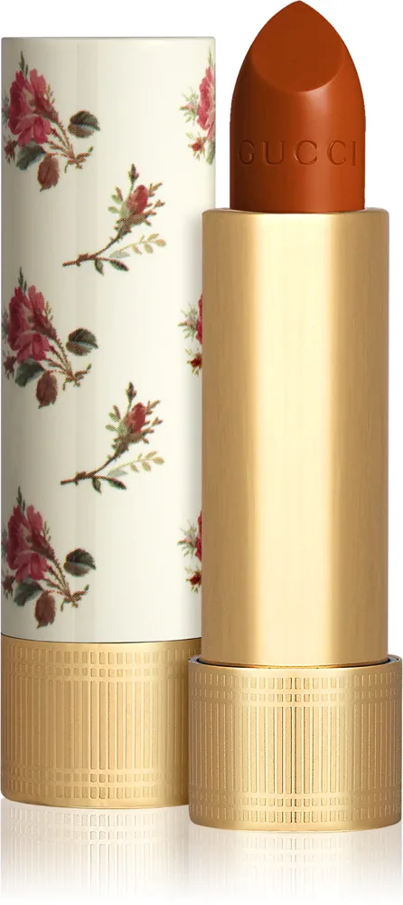 Gucci Gucci Beauty Rouge a Levres Voile - Блестящая помада, 3.5 г, оттенок 307 Louise Orange