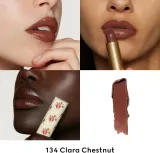 Gucci Gucci Beauty Rouge a Levres Voile - Блестящая помада, 3.5 г, оттенок 134 Clara Chestnut — фото 2