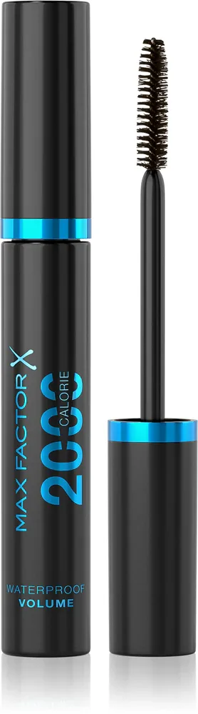 Max Factor 2000 Calorie - Тушь для ресниц, увеличивающая объем, водостойкая, 9 мл, оттенок Black/Brown