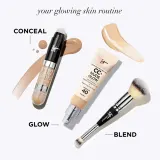 IT Cosmetics Your Skin But Better CC + Nude Glow - Крем CC с осветляющим эффектом, 32 мл, оттенок SPF 40 Fair Light — фото 6
