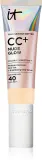IT Cosmetics Your Skin But Better CC + Nude Glow - Крем CC с осветляющим эффектом, 32 мл, оттенок SPF 40 Fair — фото 1