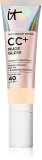 IT Cosmetics Your Skin But Better CC + Nude Glow - Крем CC с осветляющим эффектом, 32 мл, оттенок SPF 40 Fair Biege — фото 1