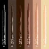 NYX Professional Makeup Epic Ink Liner - Точный водостойкий подводка для глаз, 1 мл, оттенок Lil Toasty — фото 8