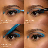 NYX Professional Makeup Epic Ink Liner - Точный водостойкий подводка для глаз, 1 мл, оттенок Midnight Rise — фото 3