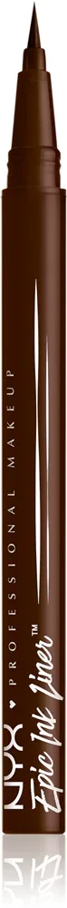 NYX Professional Makeup Epic Ink Liner - Точный водостойкий подводка для глаз, 1 мл, оттенок Milk Chocolate