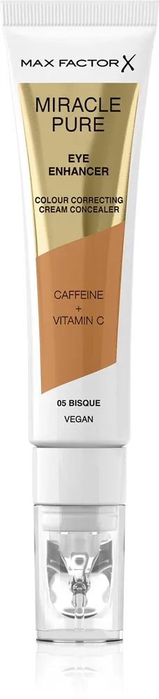 Max Factor Miracle Pure - Корректор кремовый против отеков и темных кругов, 10 мл, оттенок 05 Bisque