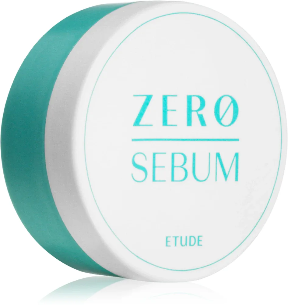 ETUDE Zero Sebum Drying Powder - Прозрачный матирующий пудрениц, 4 г