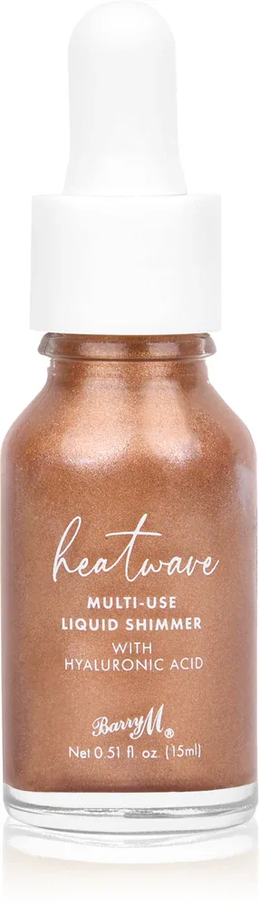 Barry M Heatwave - Жидкий хайлайтер с капельницей, 15 мл, оттенок Fiery