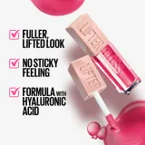 MAYBELLINE NEW YORK Lifter Gloss - Блеск для губ, 5.4 мл, оттенок 08 Stone — фото 4