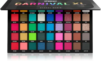 BPerfect Carnival XL - Палетка теней для век: палетка теней для век, 67 г