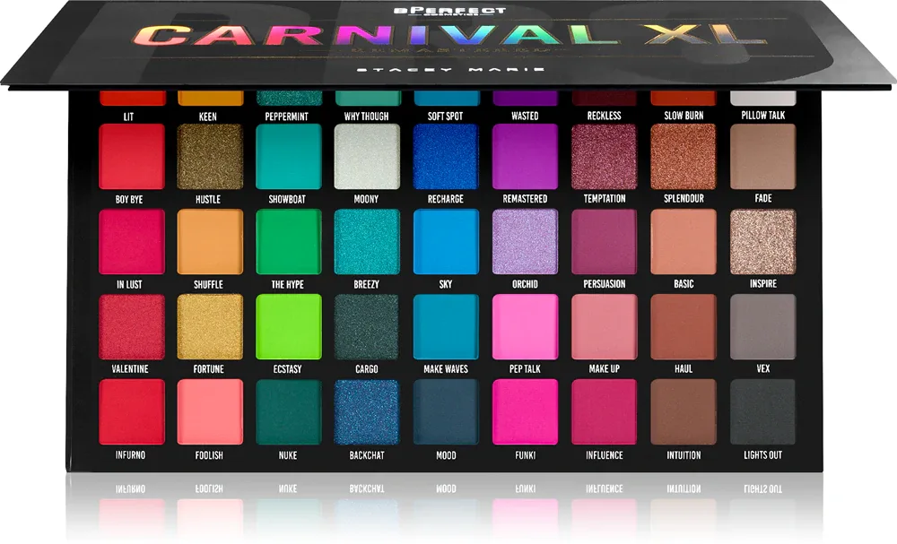 BPerfect Carnival XL - Палетка теней для век: палетка теней для век, 67 г
