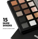 NOBEA Day-to-Day Naturally Nude Eyeshadow Palette - Палетка теней для век: палетка теней для век, 24 г — фото 3