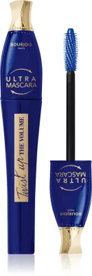 Bourjois Twist Up The Volume - Тушь для ресниц, увеличивающая объем с щеточкой 2 в 1, 8 мл