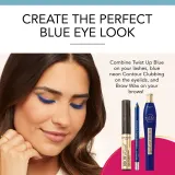 Bourjois Twist Up The Volume - Тушь для ресниц, увеличивающая объем с щеточкой 2 в 1, 8 мл, оттенок 03 Ultra Blue — фото 7