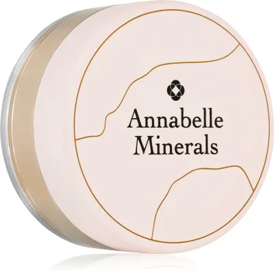 Annabelle Minerals Radiant Mineral Foundation - Минеральная пудровая тональная основа с осветляющим эффектом, 4 г, оттенок Golden Fairest