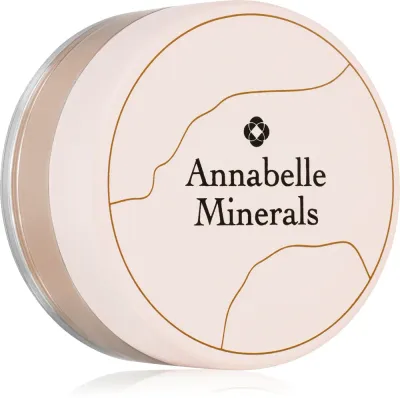 Annabelle Minerals Radiant Mineral Foundation - Минеральная пудровая тональная основа с осветляющим эффектом, 4 г, оттенок Natural Fair
