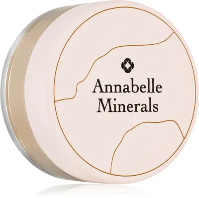Annabelle Minerals Radiant Mineral Foundation - Минеральная пудровая тональная основа с осветляющим эффектом, 4 г, оттенок Golden Fair