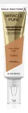 Max Factor Miracle Pure Skin - Тональная основа с защитой SPF 30, 30 мл, оттенок 82 Deep Bronze — фото 1