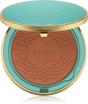 Пудра-бронзер Gucci Beauty Poudre De Beaute Eclat Soleil Powder с эффектом сияния, шелковистая, 12 г, оттенок 04