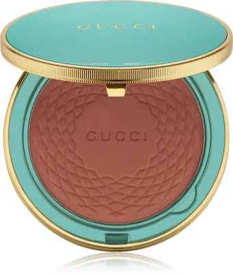 Пудра-бронзер Gucci Beauty Poudre De Beaute Eclat Soleil Powder с эффектом сияния, шелковистая, 12 г, оттенок 05