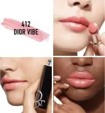 DIOR Dior Addict - Блестящая помада в флаконе для губ, который можно перезаправить, 3.2 г, оттенок 412 Dior Vibe — фото 2