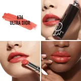 DIOR Dior Addict - Блестящая помада в флаконе для губ, который можно перезаправить, 3.2 г, оттенок 636 Ultra Dior — фото 2
